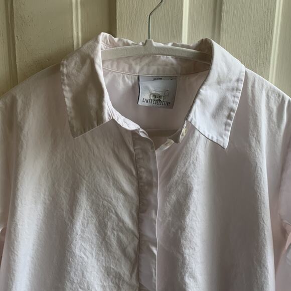 C/MEO Collective White Oxford Tie Top - Picture 4 of 10